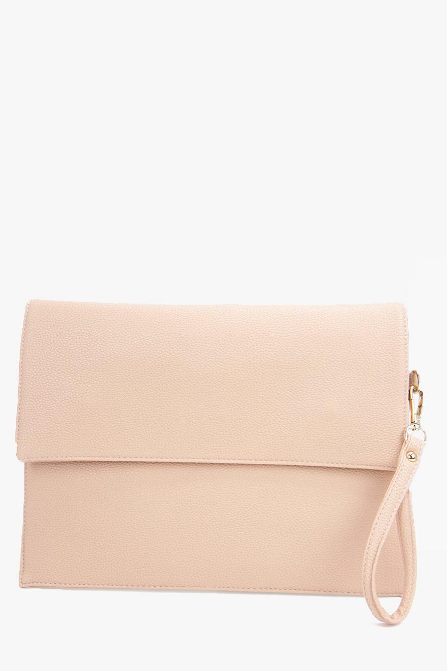 Blush pink Jess Oversized Clutch Bag image number 1