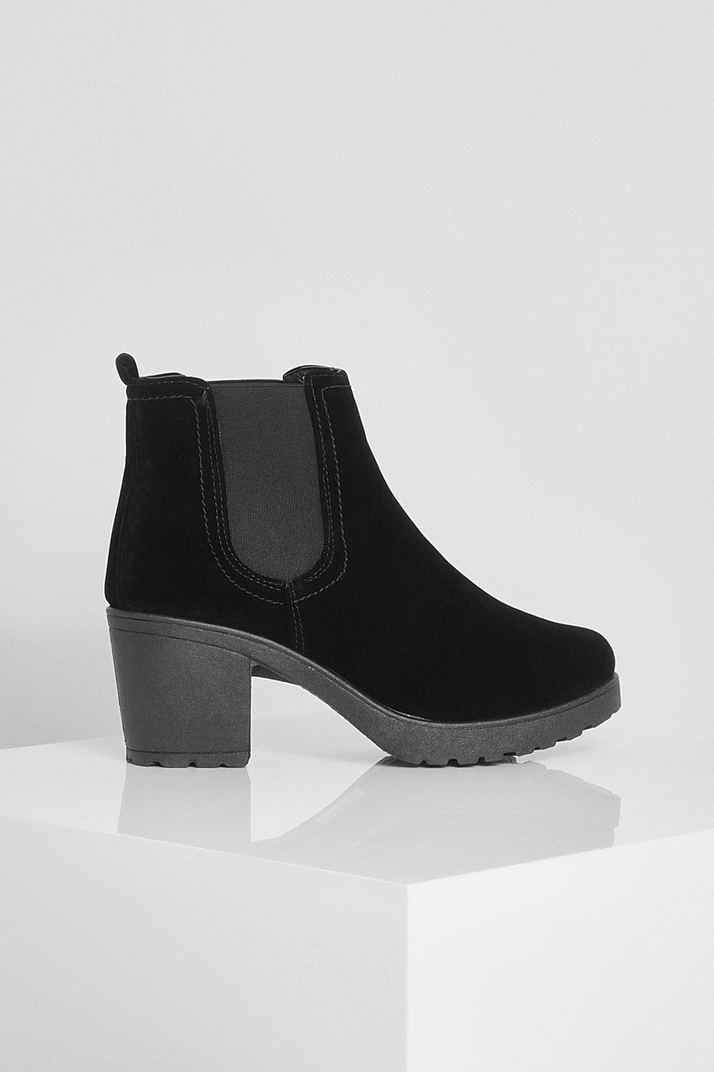 Block heel chelsea boots on sale