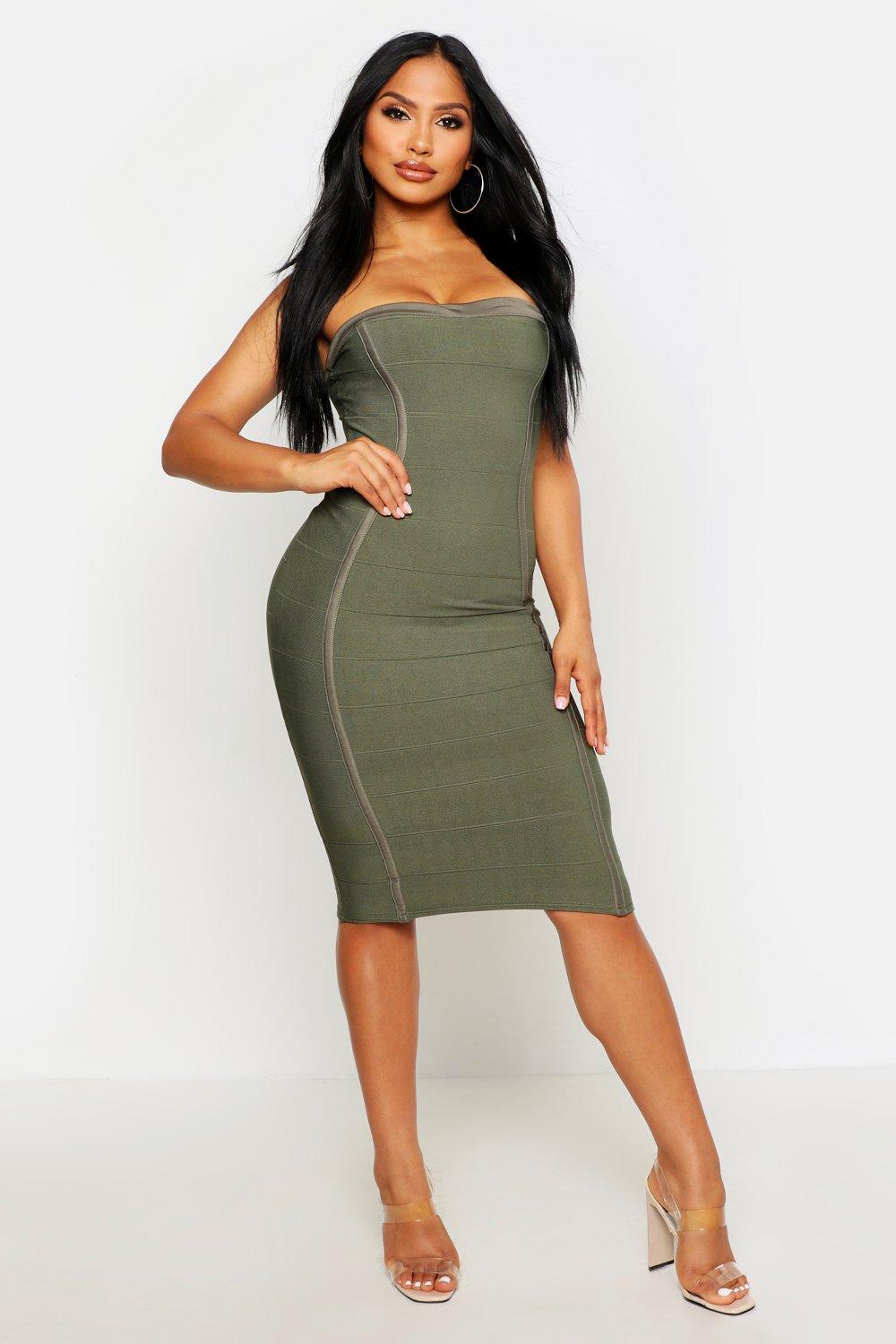 midi bandage dress uk