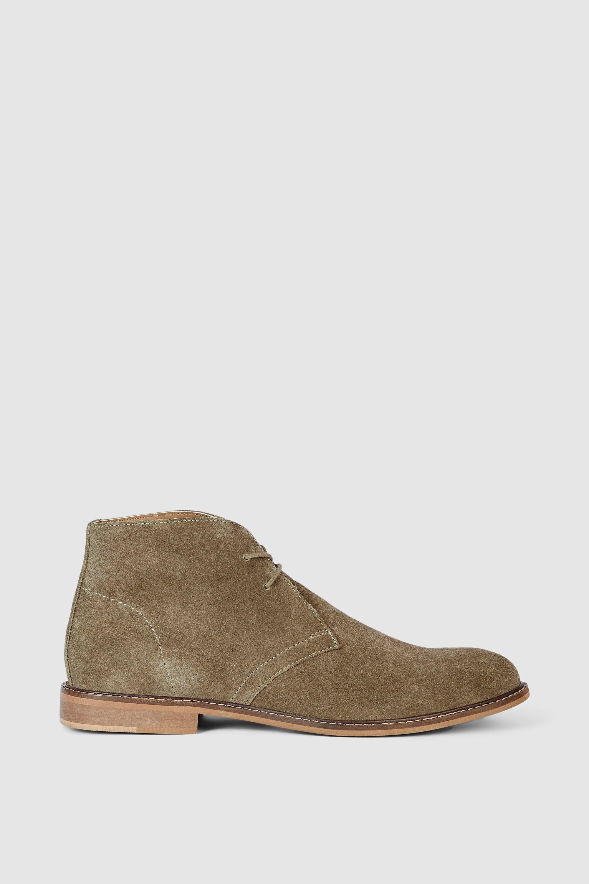 Maine Farmoor Suede Natural Sole Chukka Boot | Debenhams