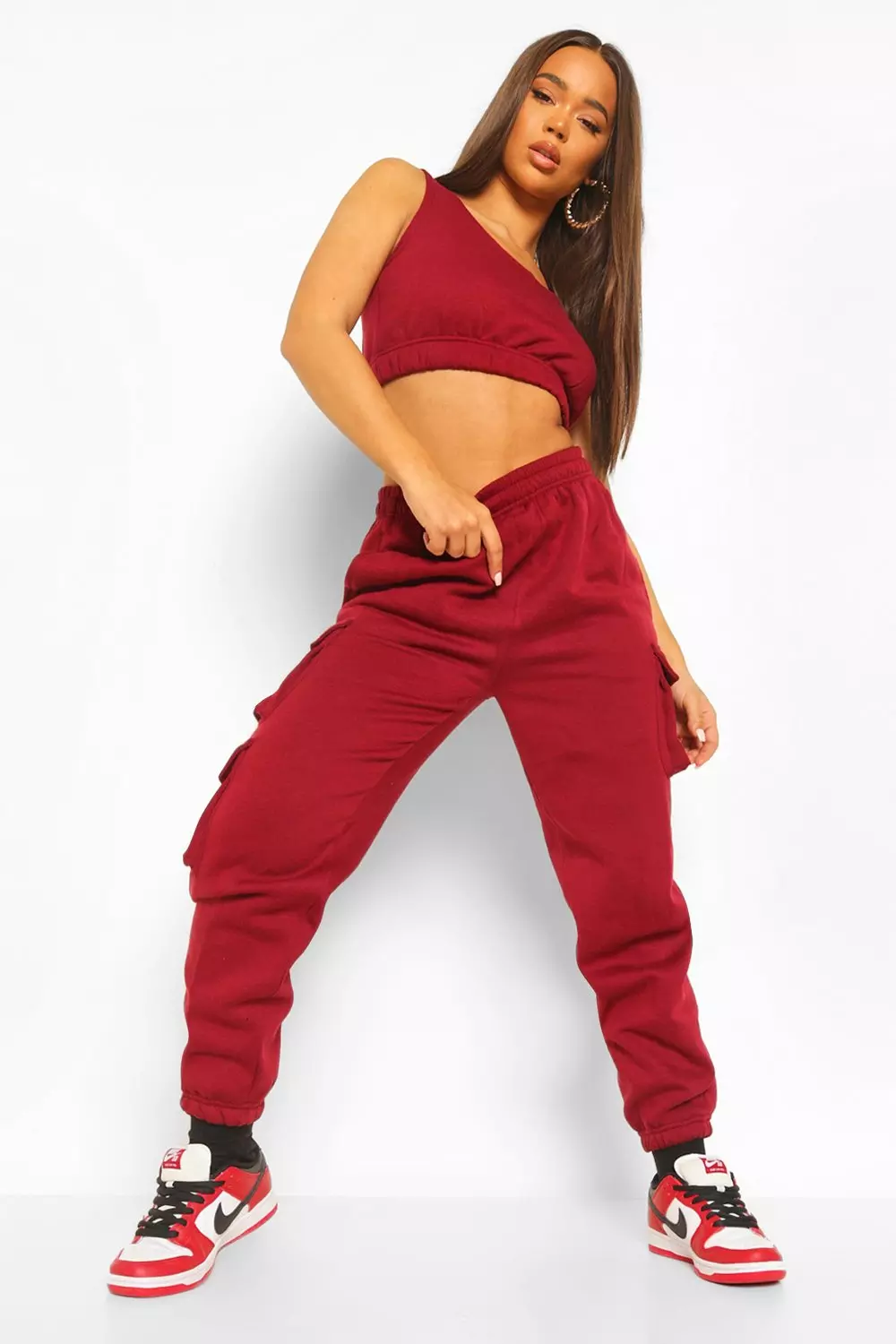 Crop jogger online pants