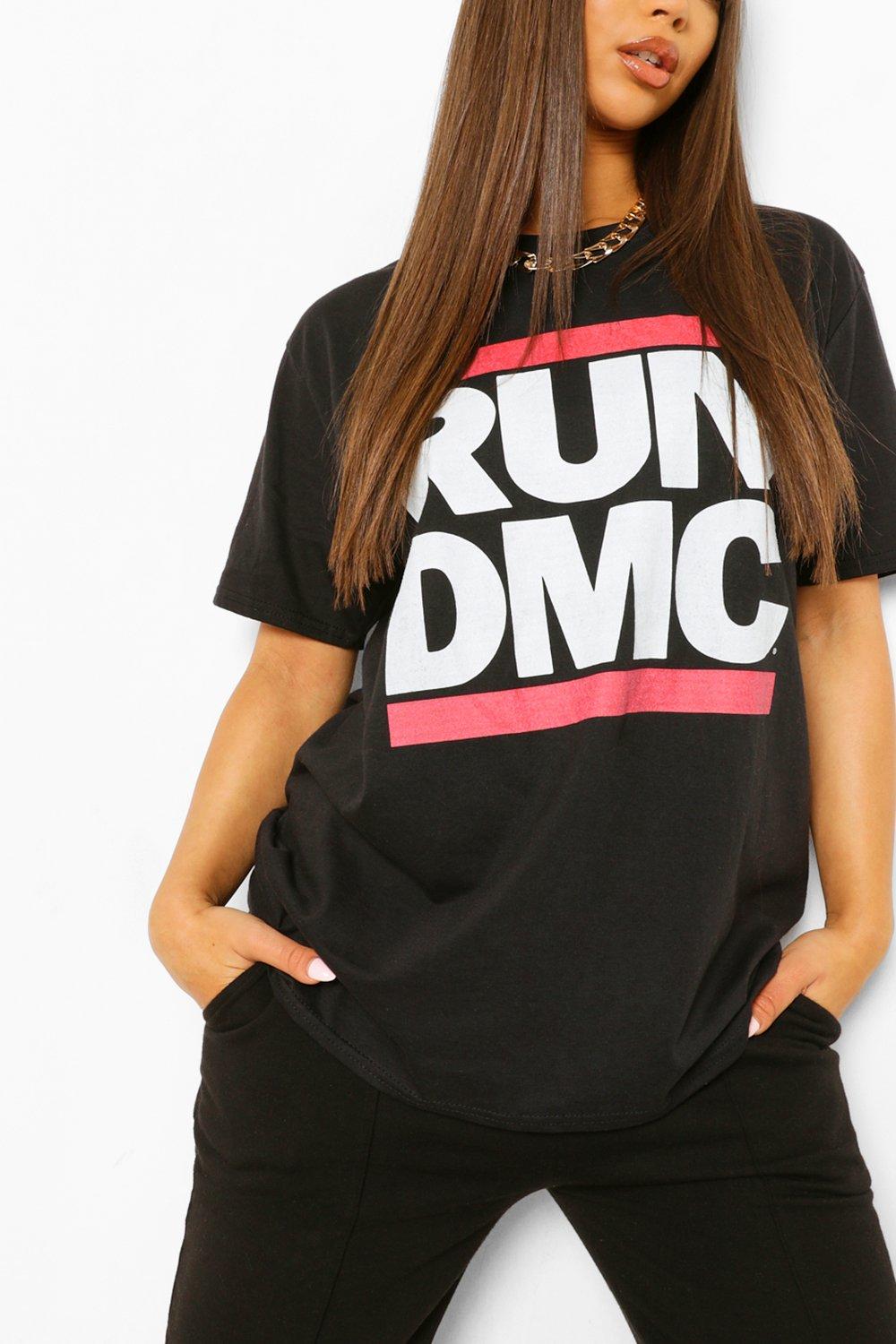 run dmc t shirt women's