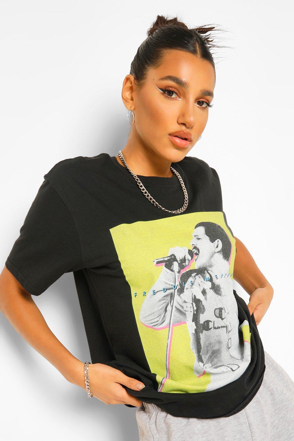 Camiseta freddie mercury mujer store