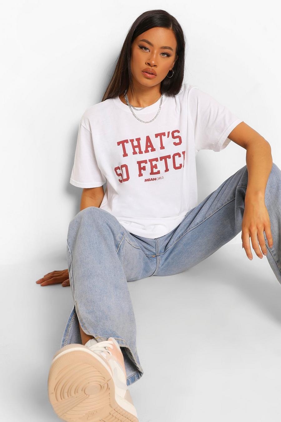 Mean Girls "Fetch" T-shirt med tryck image number 1