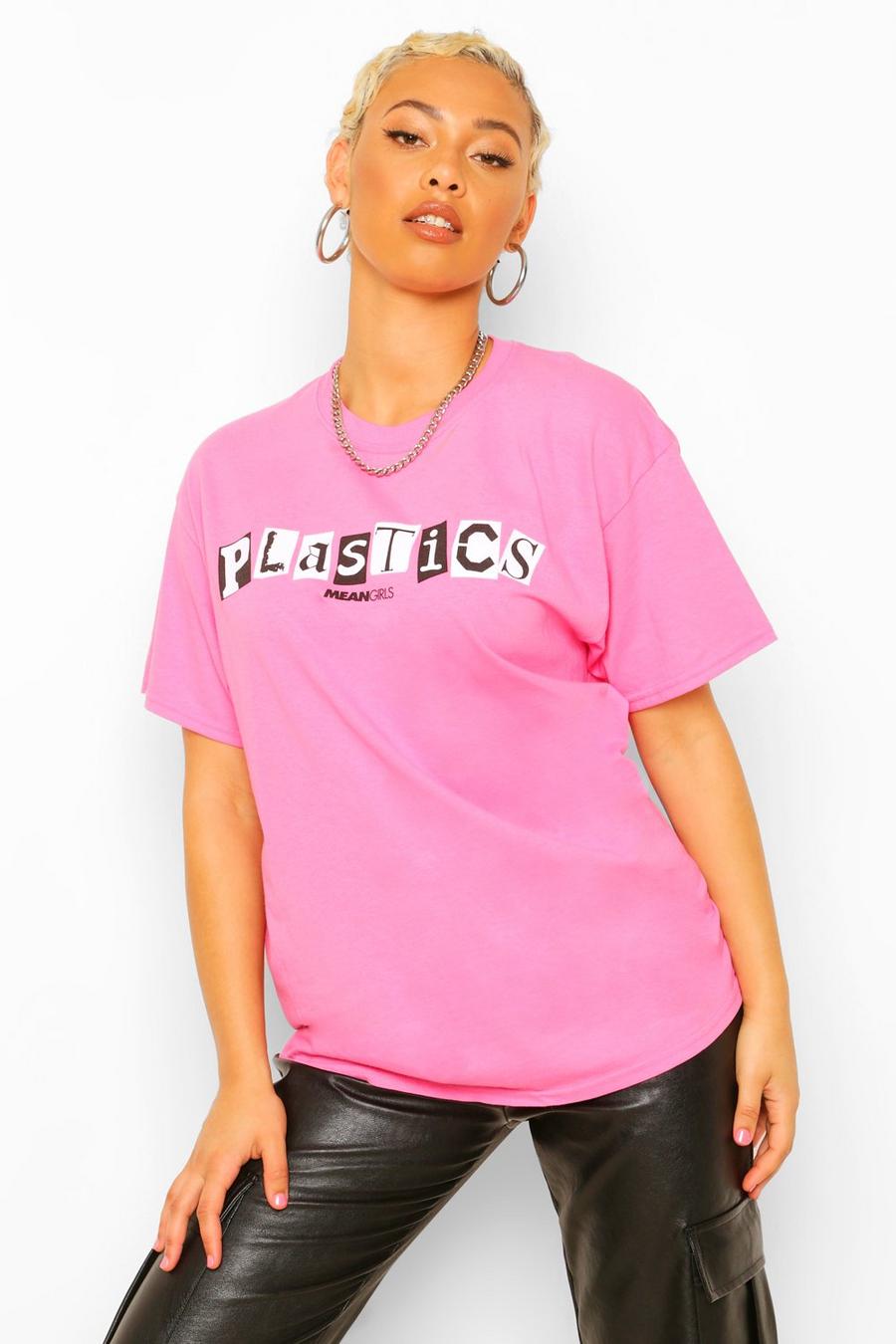 "Plastics" T-shirt med officiellt Mean Girls-tryck image number 1