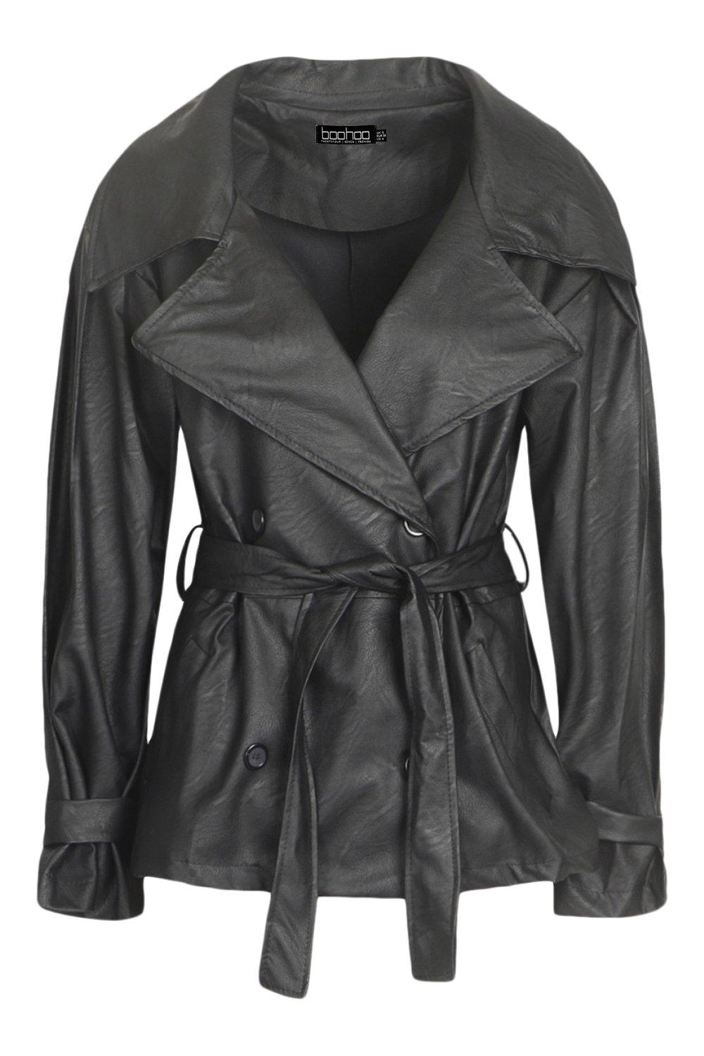 Boohoo veste en online cuir