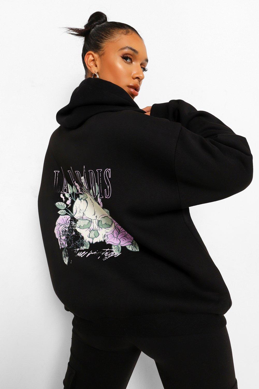 Womens skull 2024 hoodies uk