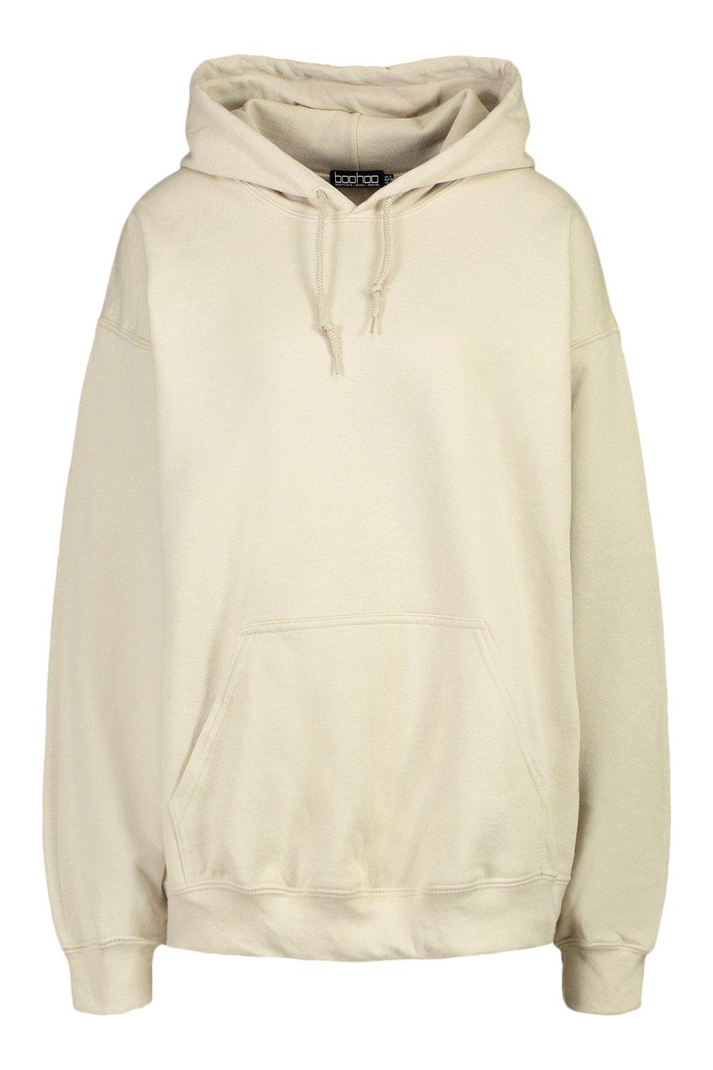 Sand Hoodie in UbergroBe boohoo DE