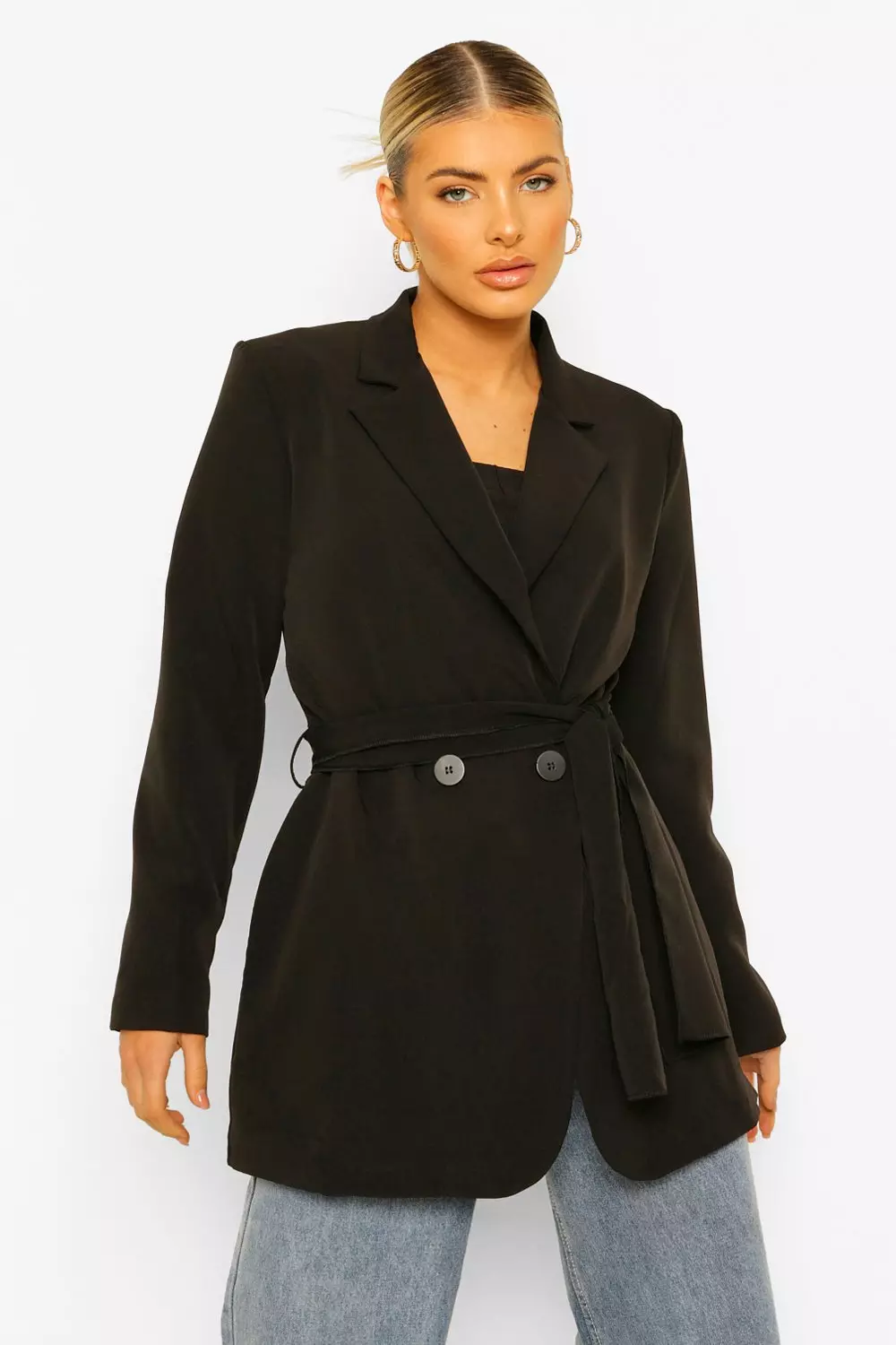 Long on sale tailored jacket