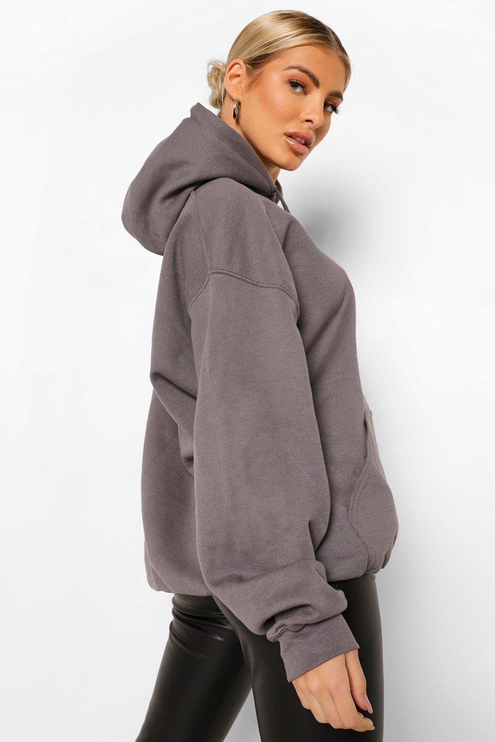 Womens charcoal hoodie sale