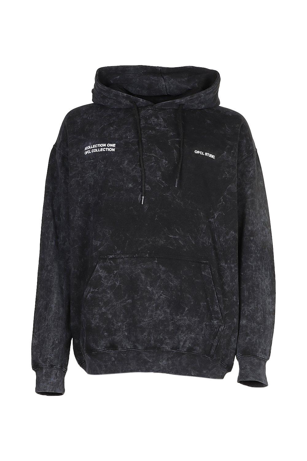 Women's Acid Wash Ofcl Studio Oversized Hoodie