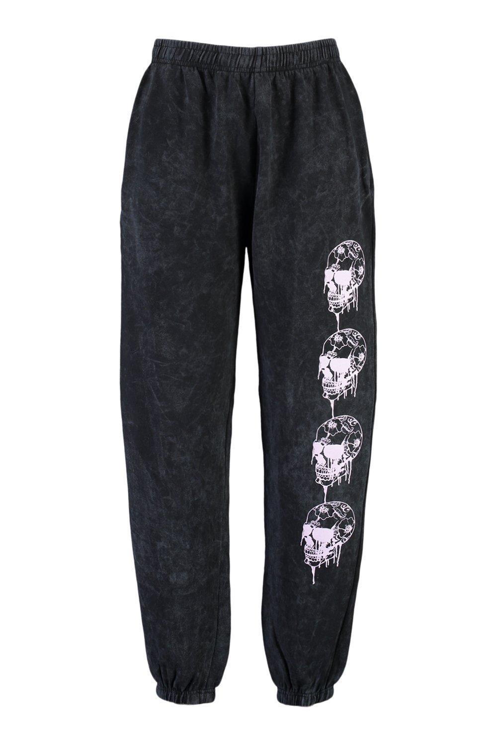 Skull sweatpants store womens