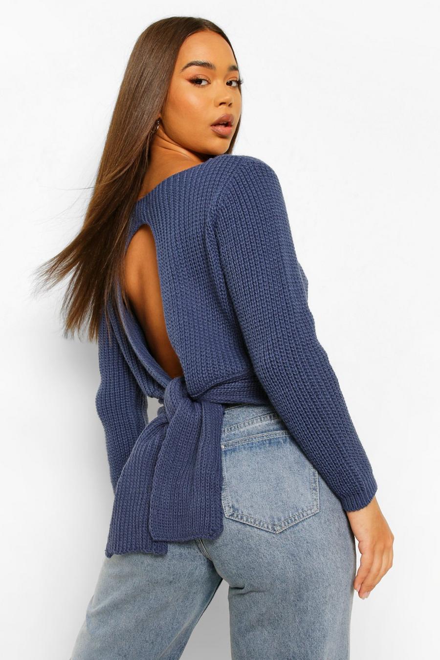 Tie Back Sweater image number 1