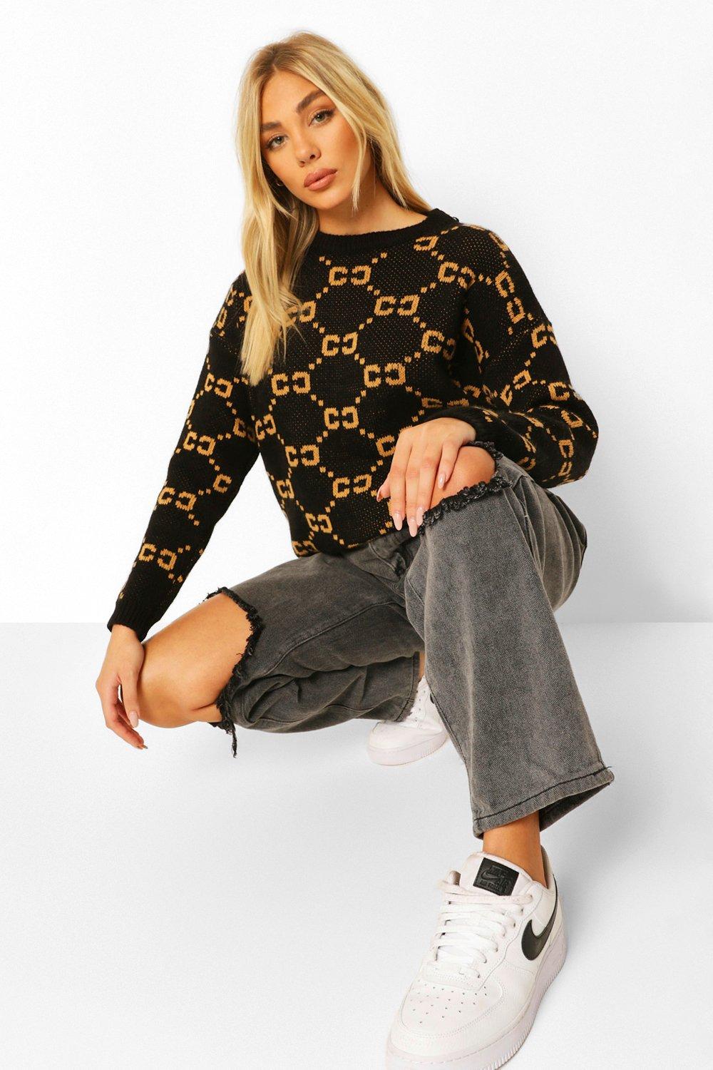 Chain print clearance jumper