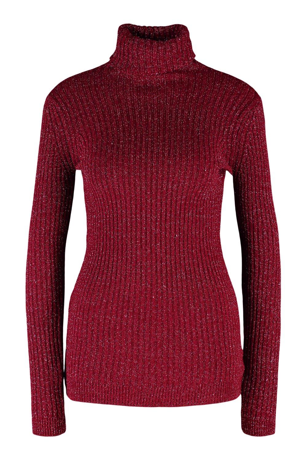 Red on sale glitter sweater