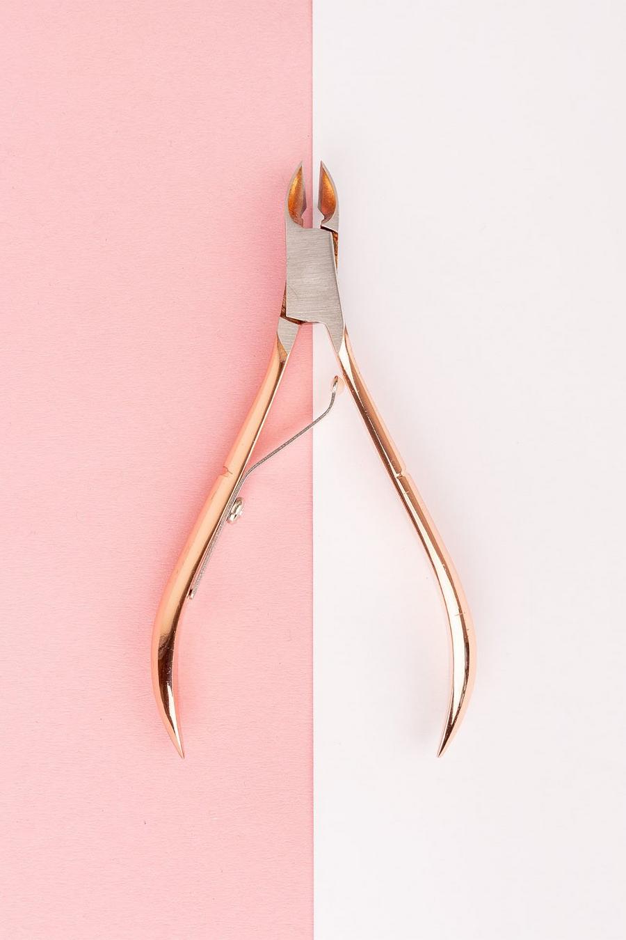 Tronchesi per cuticole Brushworks, Oro rosa metallizzato image number 1