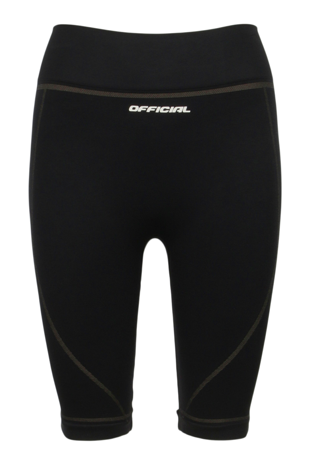 Active Seamless Bike Short in Black