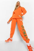 Oversized Official Hood Print Tracksuit | boohoo Oversized Official Hood Print Tracksuit | boohoo