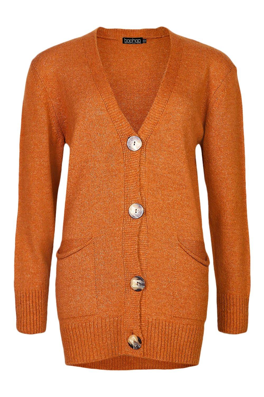 camel boyfriend cardigan