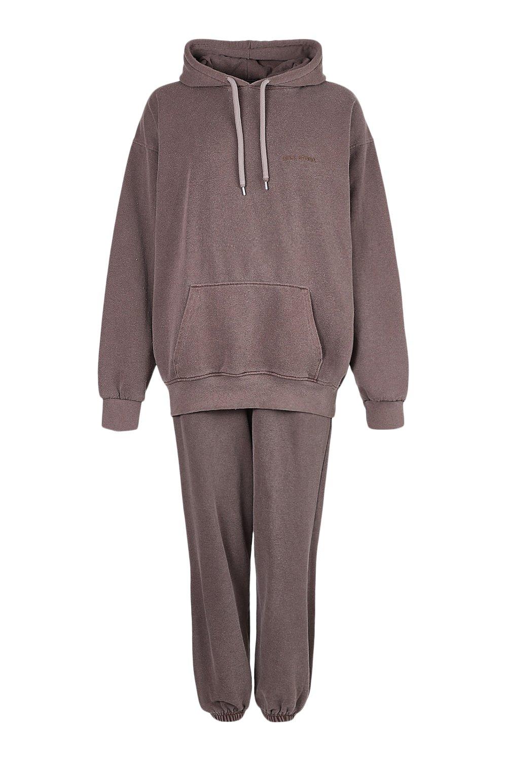 boohoo Oversized Ofcl Sweatshirt Tracksuit - ShopStyle