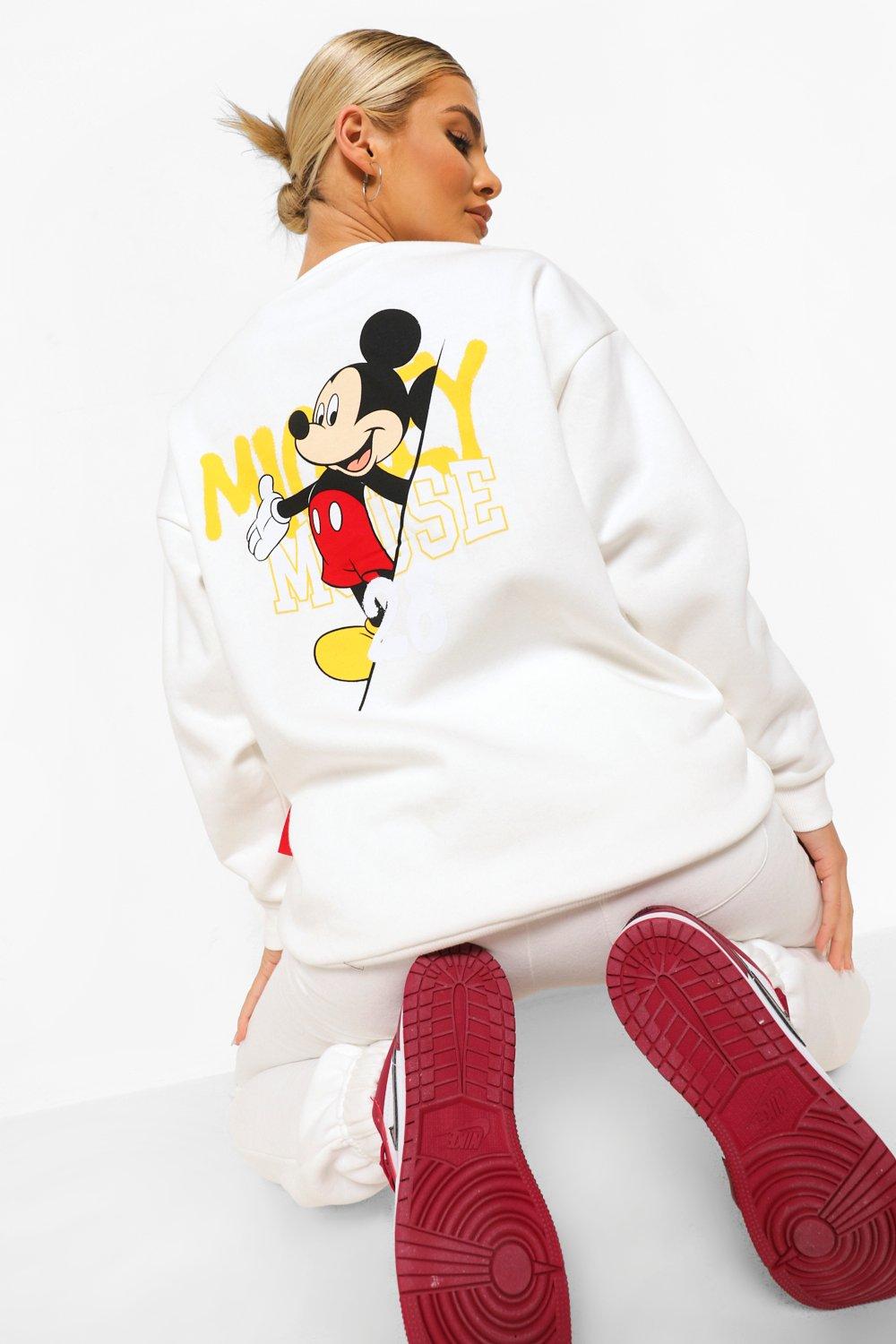 Productie Stationair Zelfrespect Disney Mickey Mouse Trui | boohoo
