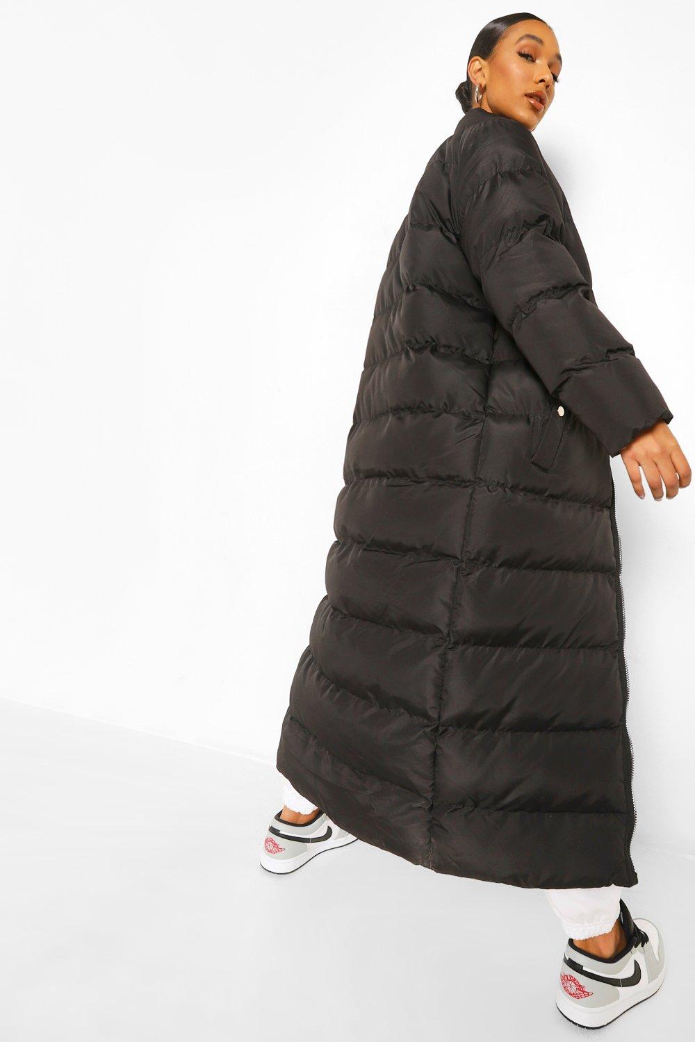 Brave soul hopma hot sale longline puffer jacket