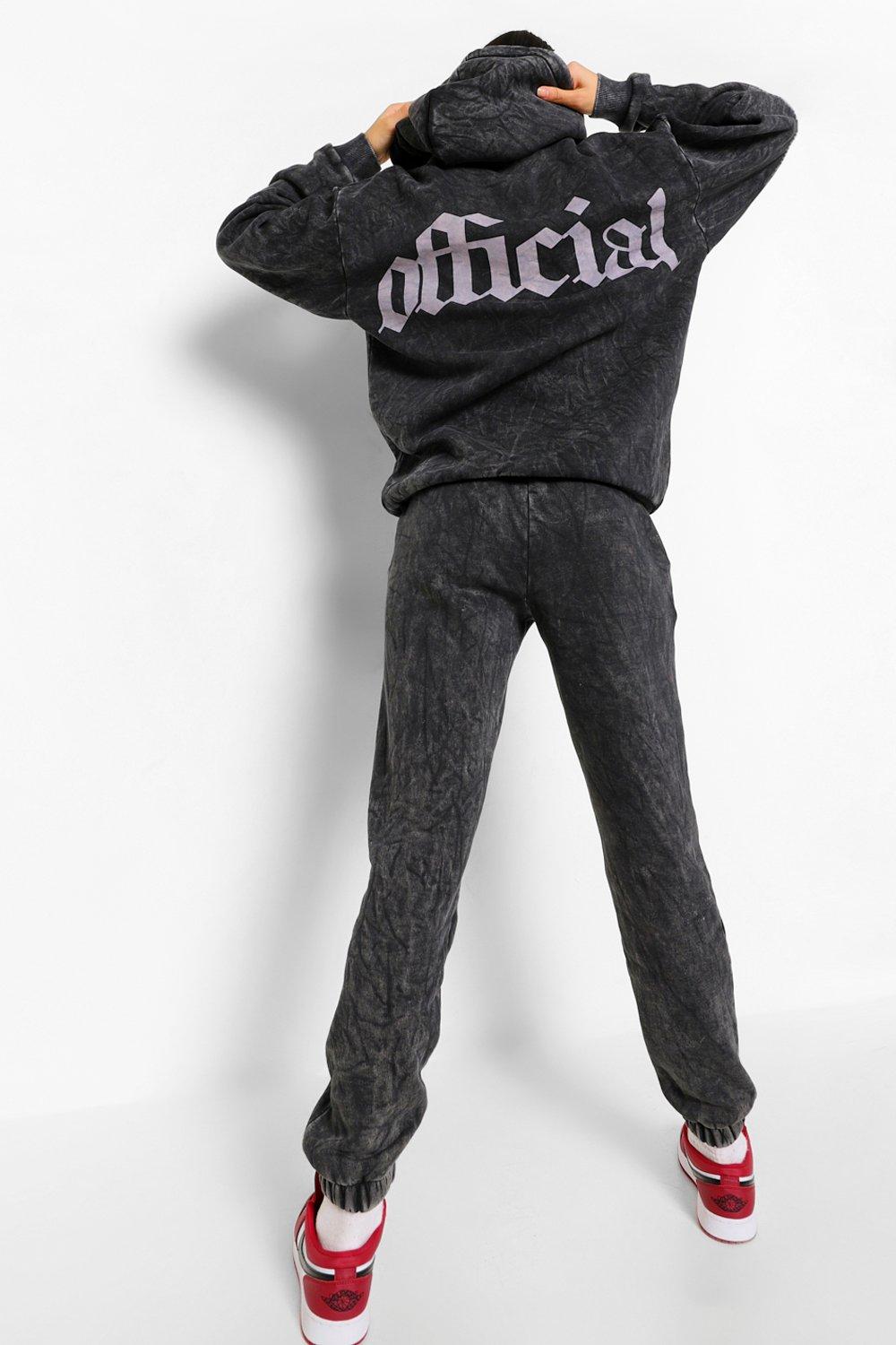 Front sales print joggers