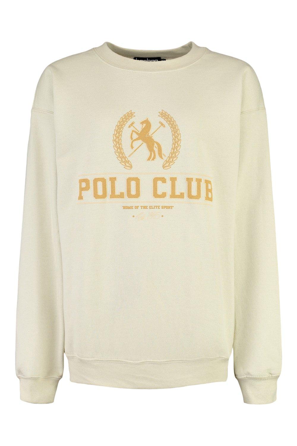 Polo club sweatshirt hotsell