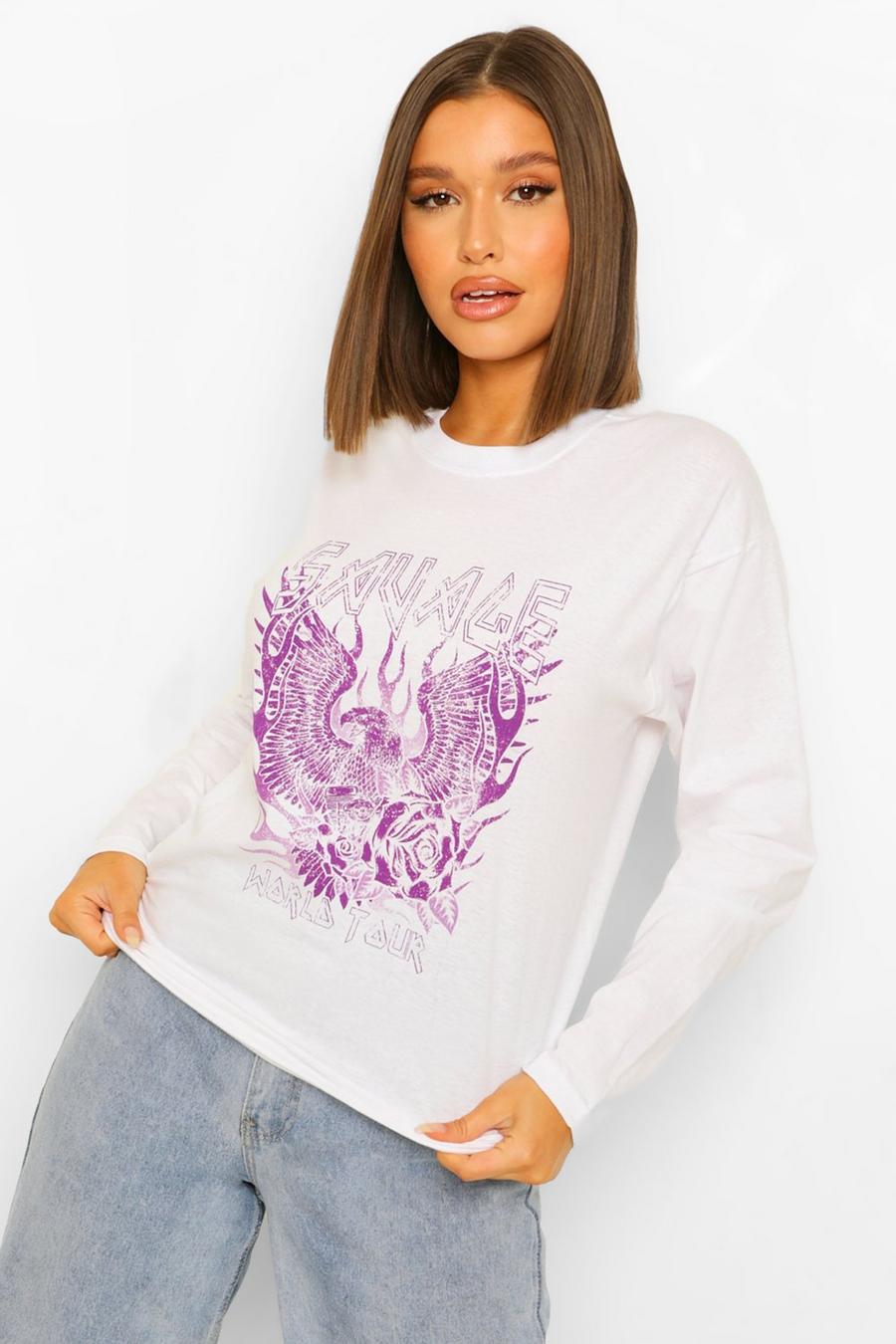 Graphic Long Sleeve T-shirt image number 1