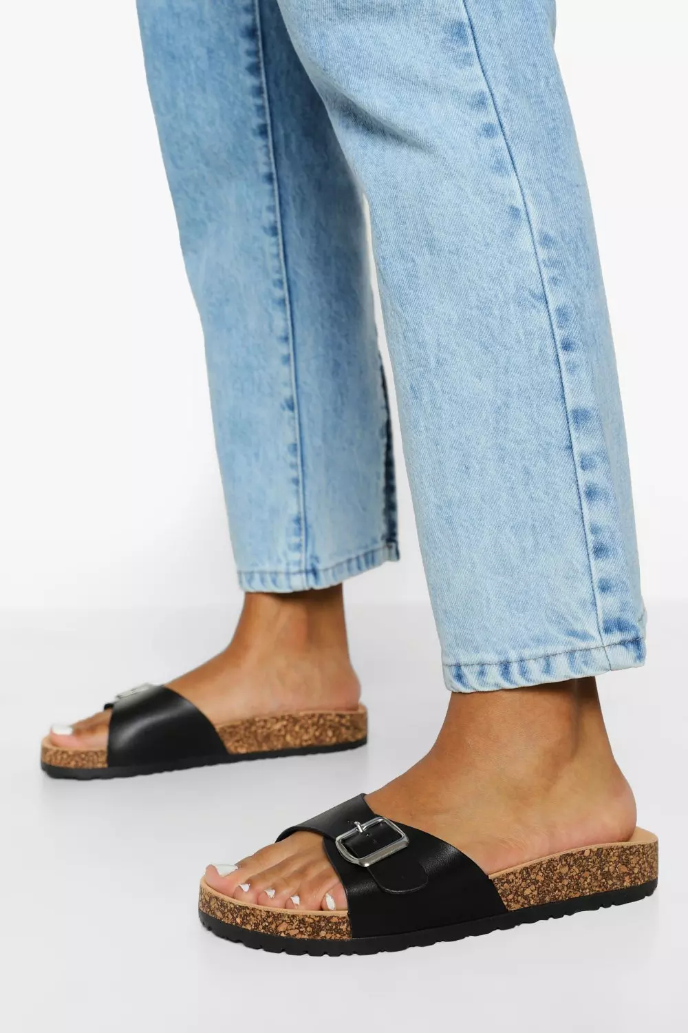 Boohoo ladies sliders hot sale