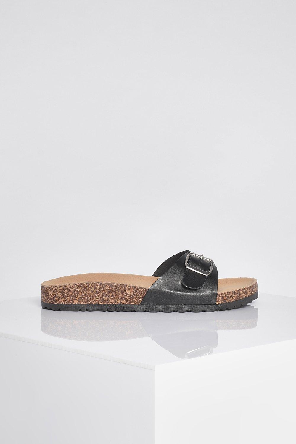 Footbed sliders hot sale