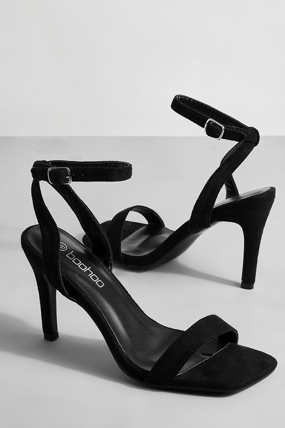 Boohoo on sale black heels