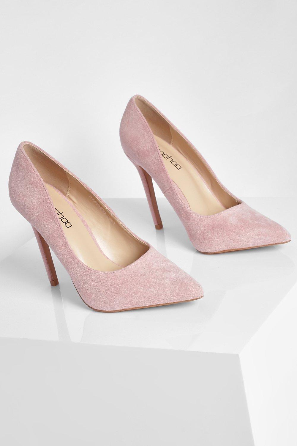 Blush pink 2025 shoes wide fit