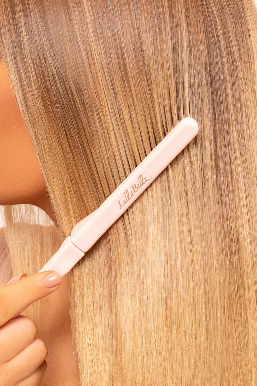 Baby pink LullaBellz 2 In1 Folding Comb And Brush image number 1