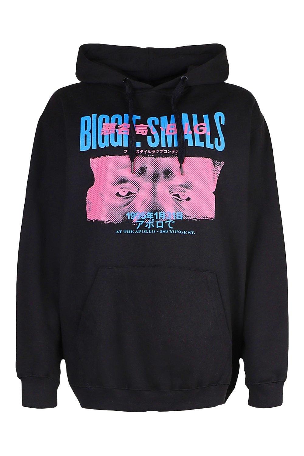 Biggie Smalls Print License Hoodie