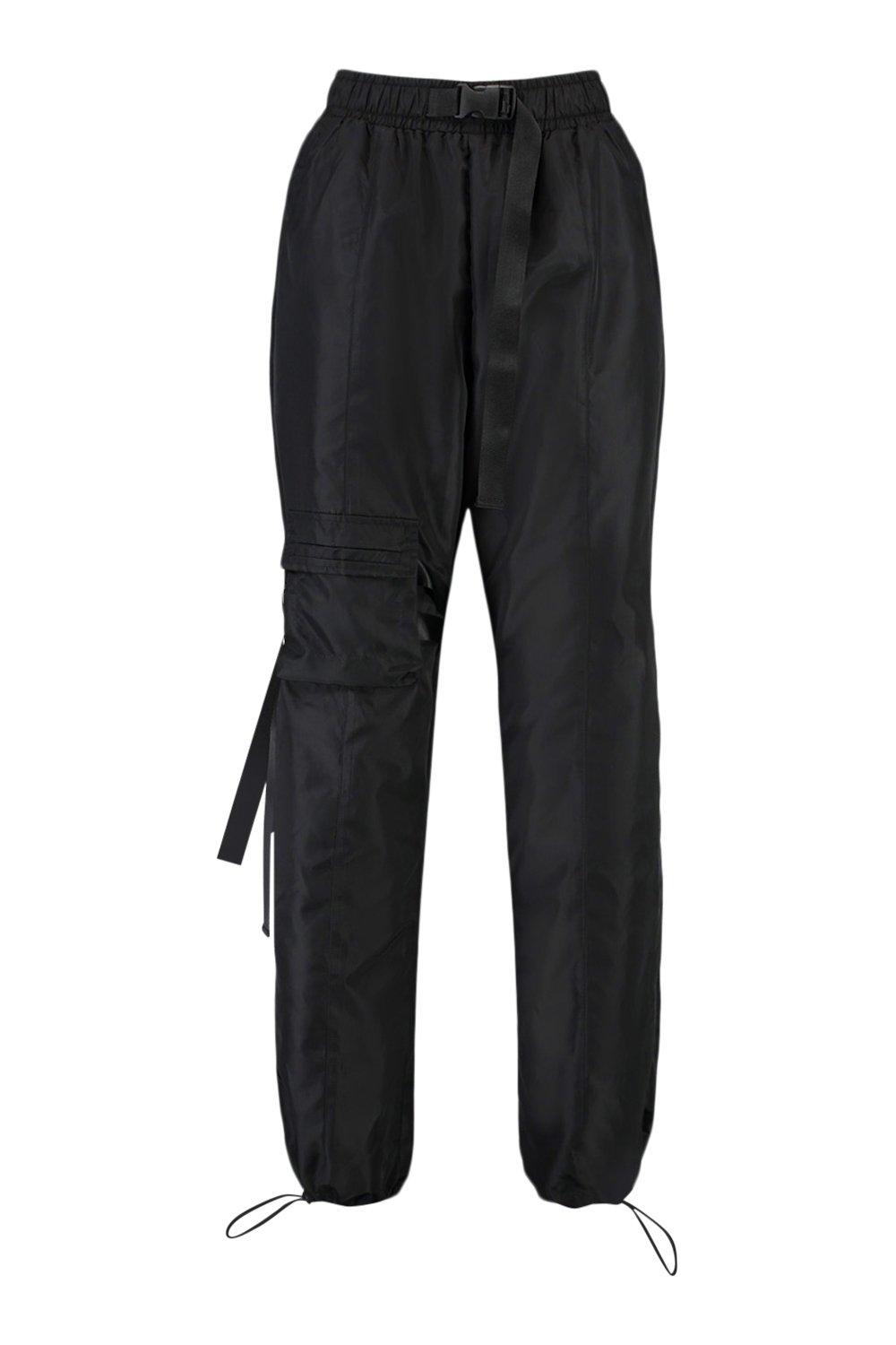 Utility Joggers With Buckles boohoo IE