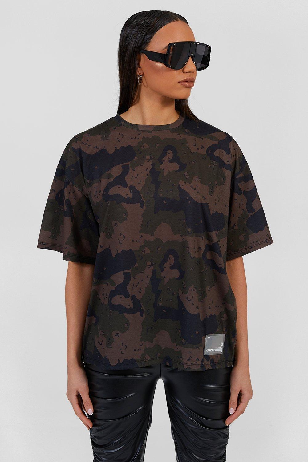 oversized camo shirt