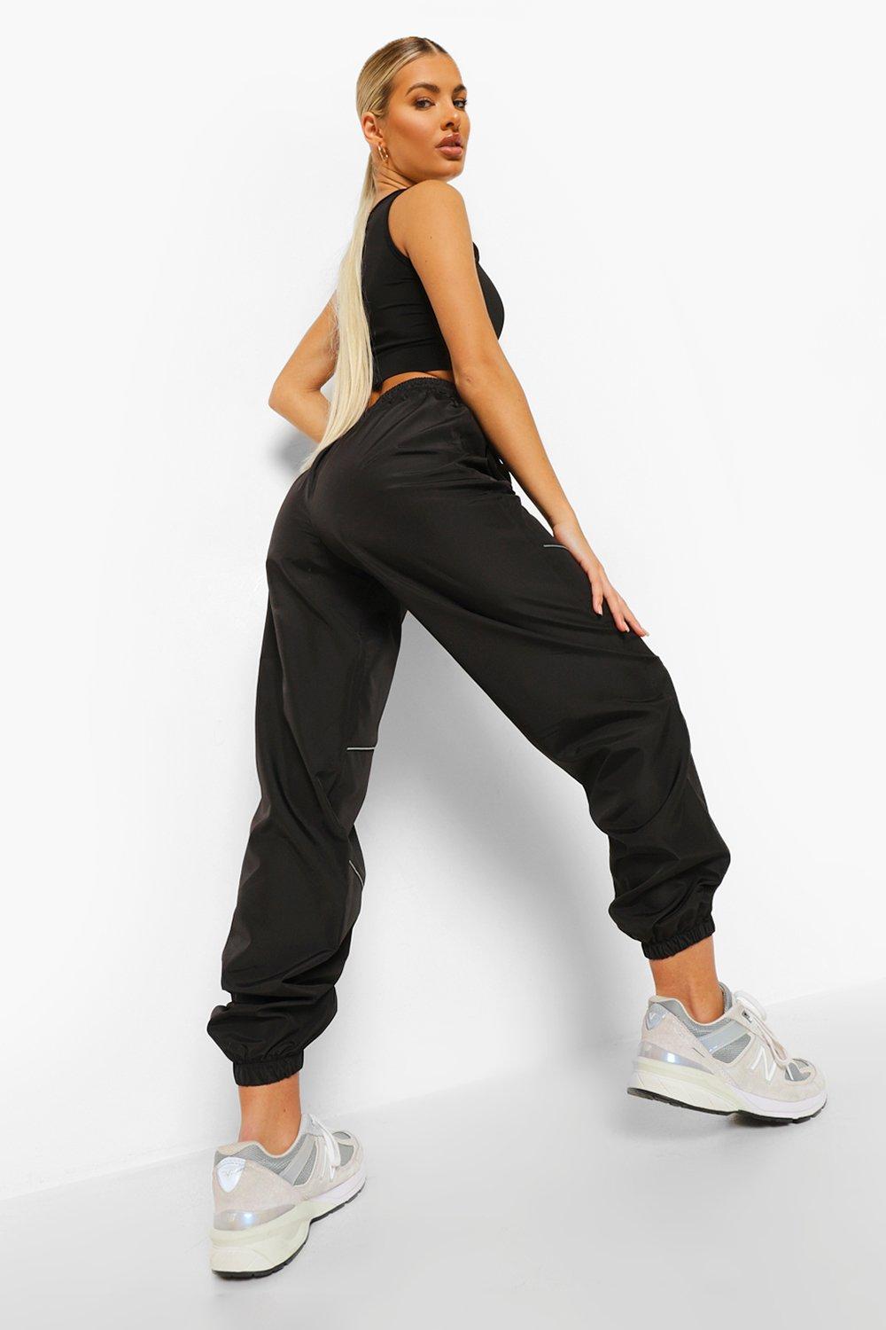 Waterproof Oversized Joggers boohoo