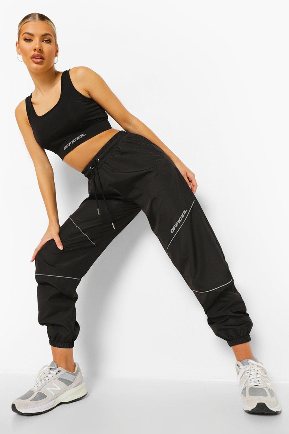 Black outlet waterproof joggers