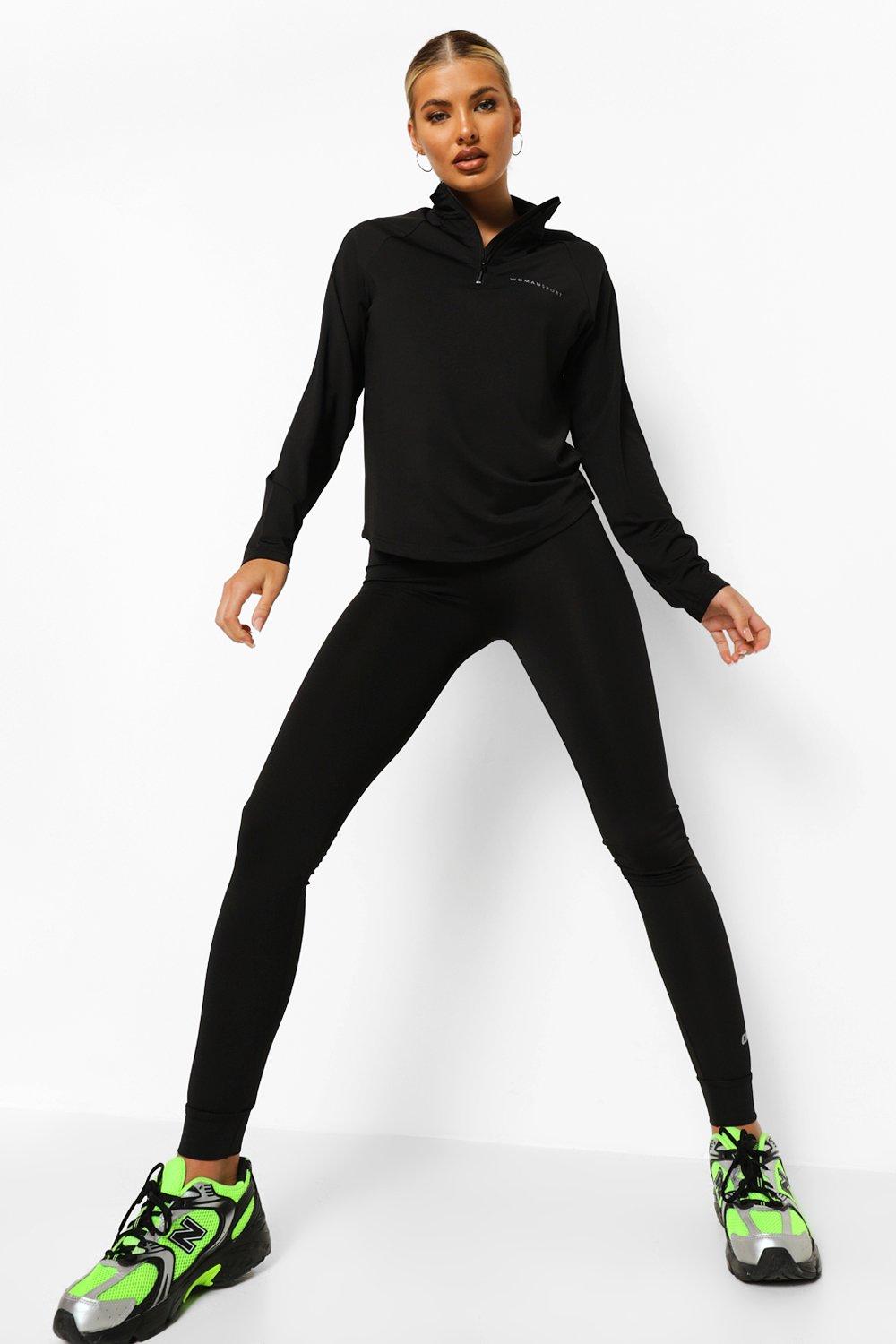 Woman Sport Half Zip Top