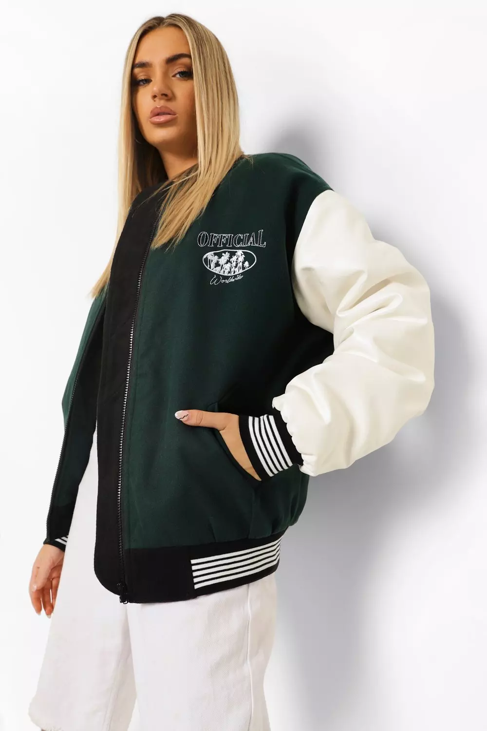 Kuwait Monogram Jacket - Women/Girls – Fabrics By Muna