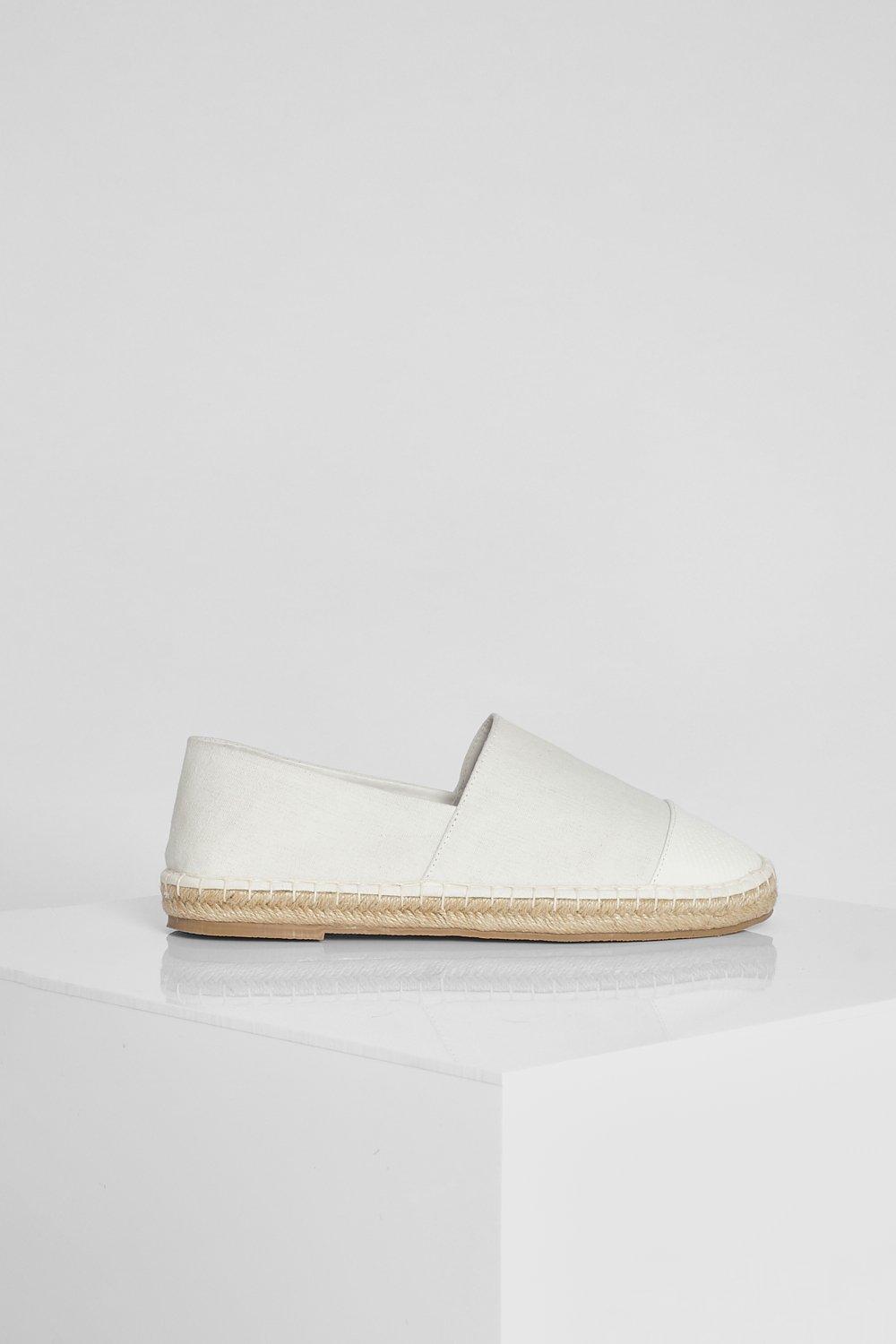 Wide Width Closed Toe Espadrille boohoo CA