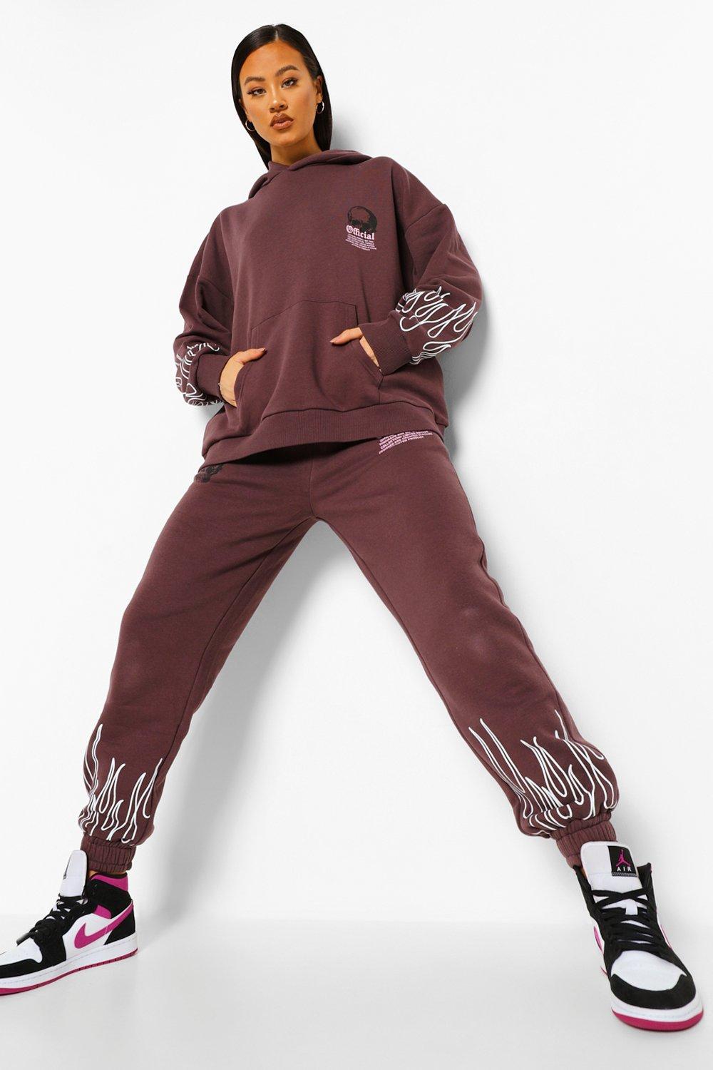 All Over Graphic Print Tracksuit