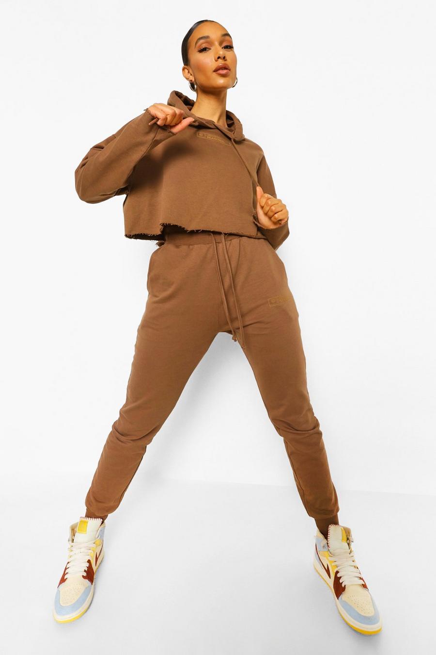 Chocolate Official Print Joggers image number 1