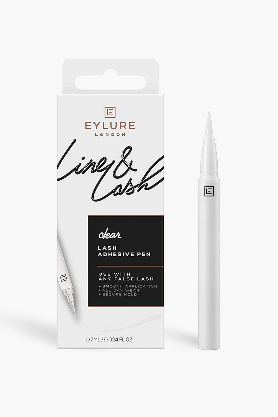 Perfilador con pegamento para pestañas postizas transparente Line and Lash de Eylure, Blanco