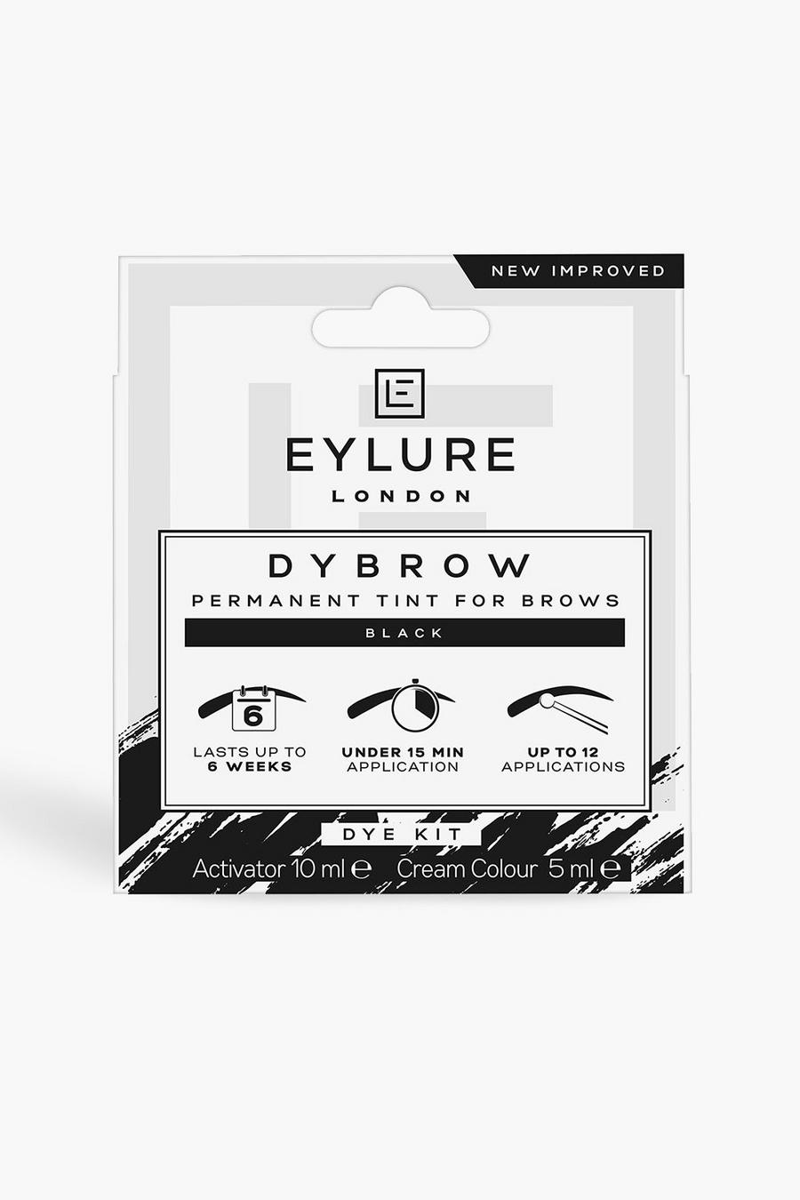 Black svart Eylure Dybrow Permanent Tint Ögonbrynsfärg - Svart