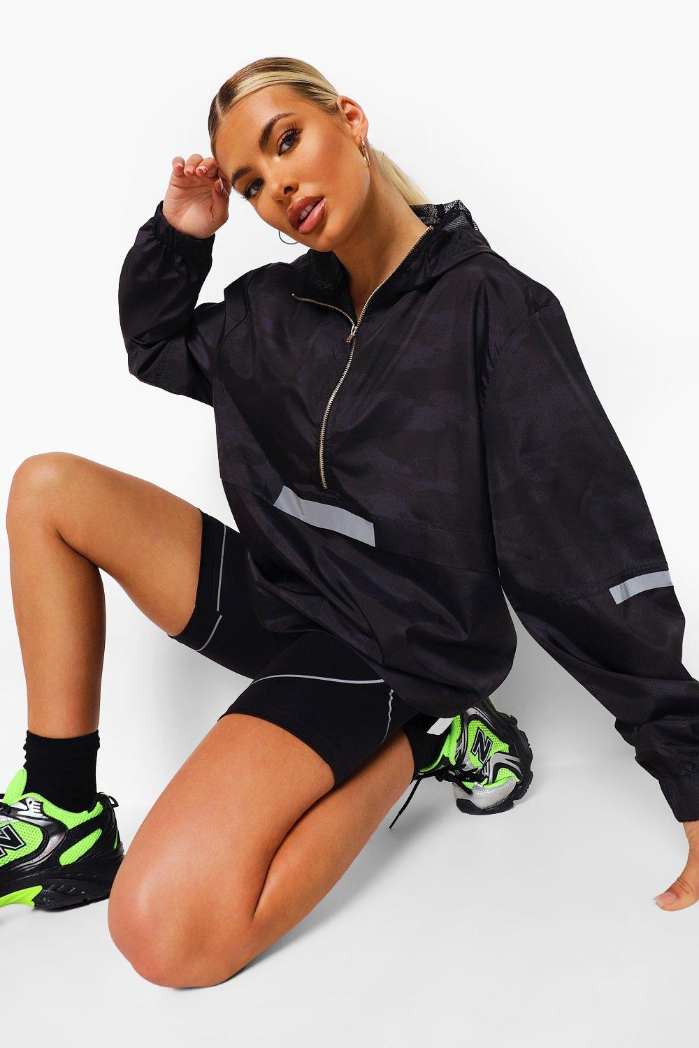 Women's reflective discount waterproof running jacket