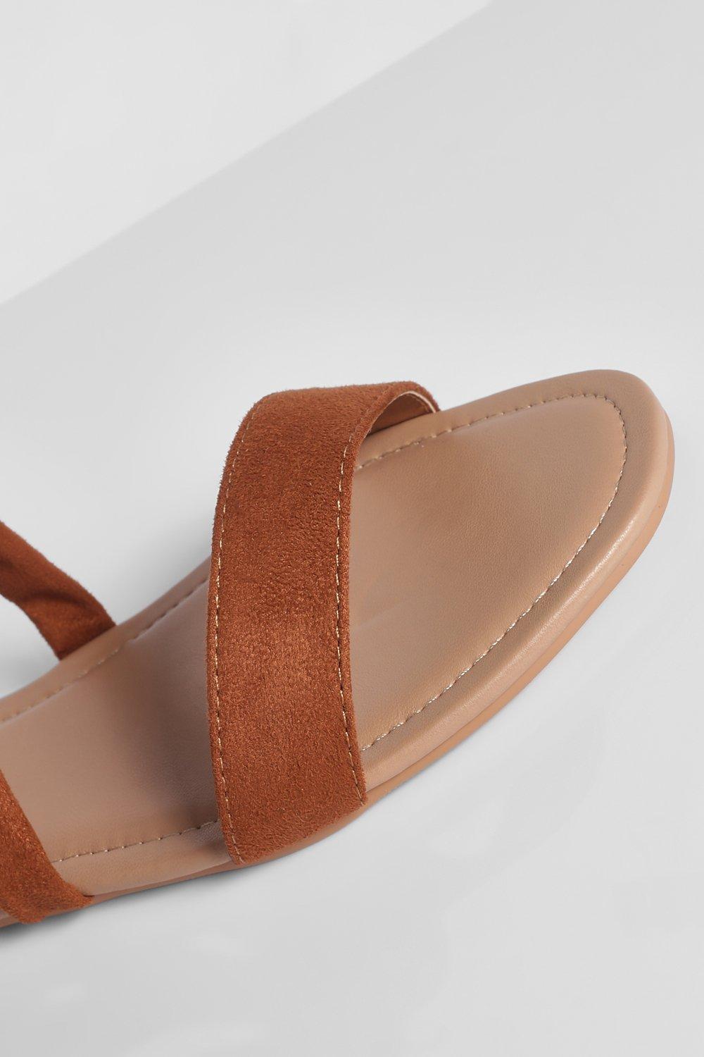 Tan sandals wide fit new arrivals