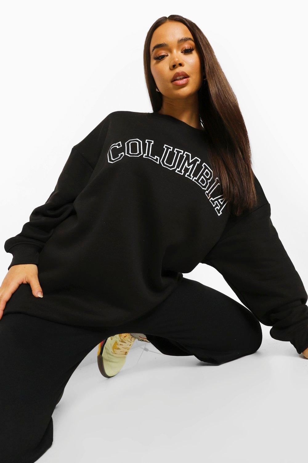 Columbia black sweatshirt best sale