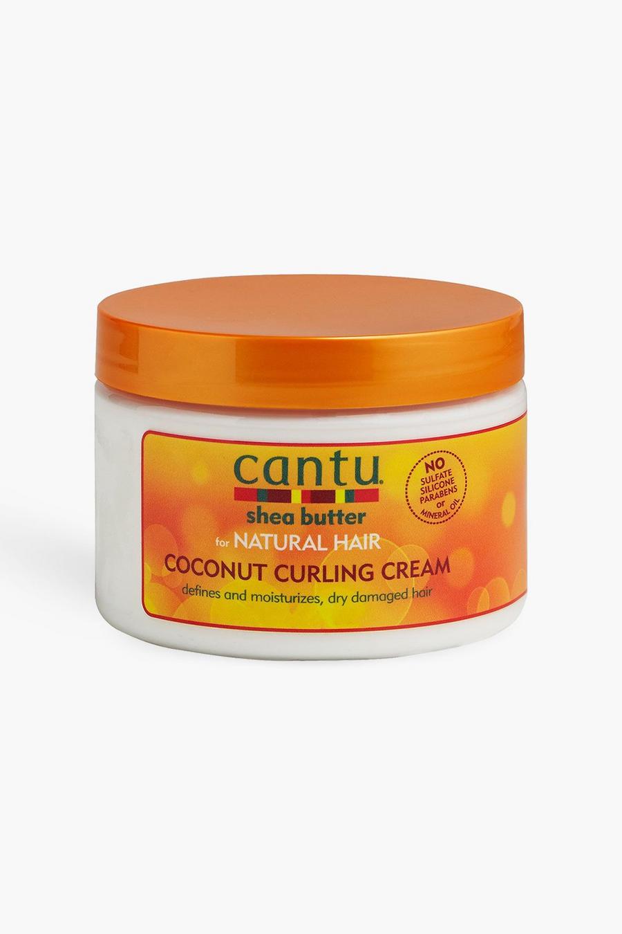 Orange CANTU COCONUT CURLING HAIR CREAM